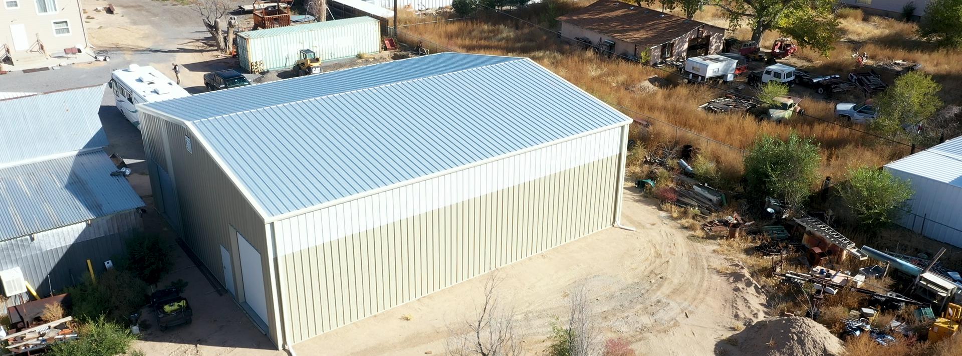 Commercial Steel Building by J& B Construction in Pueblo, Colorado