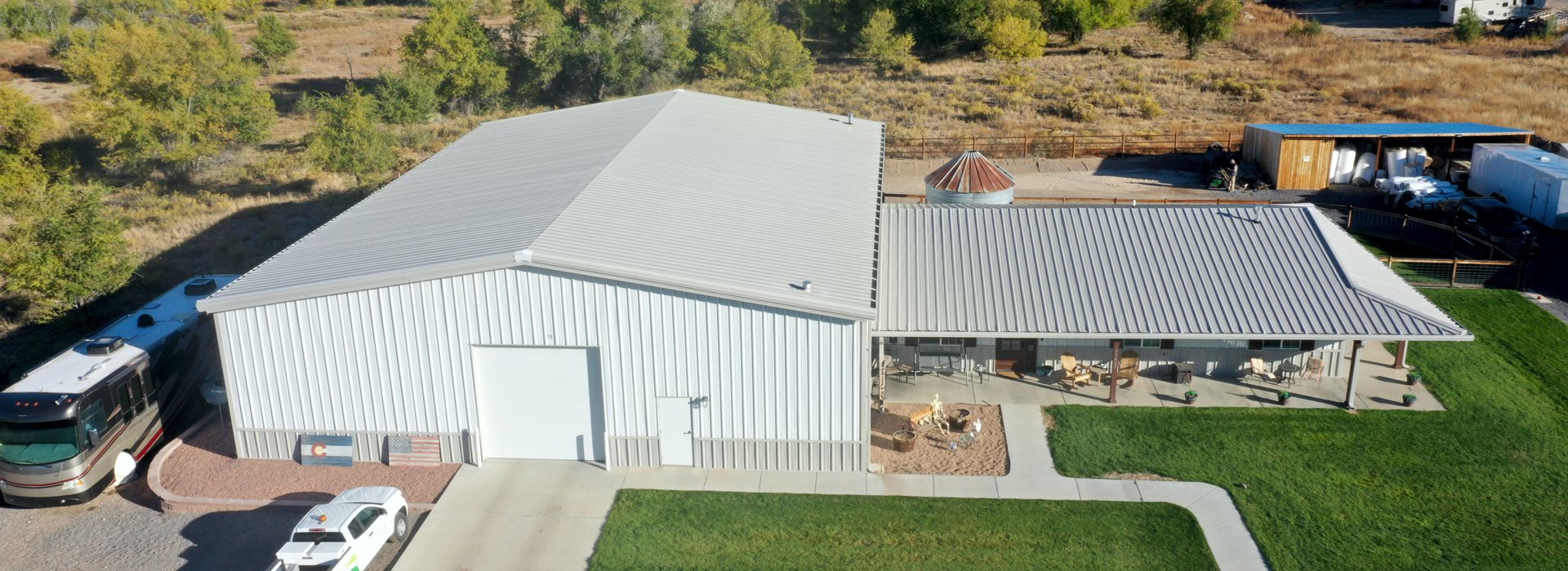 Commercial Steel Building by J& B Construction in Pueblo, Colorado